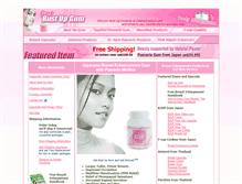 Tablet Screenshot of getbustupgum.com